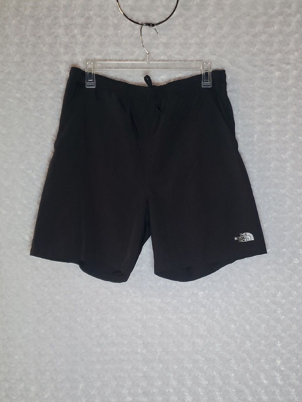 The North Face Men's Black Athletic Shorts with Logo Size M